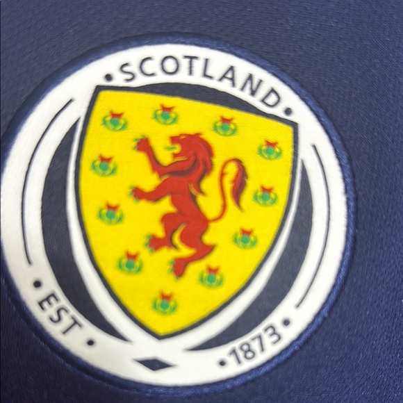Adidas Scotland 2022/23 Home Soccer Jersey Navy Size M - Picture 4 of 12